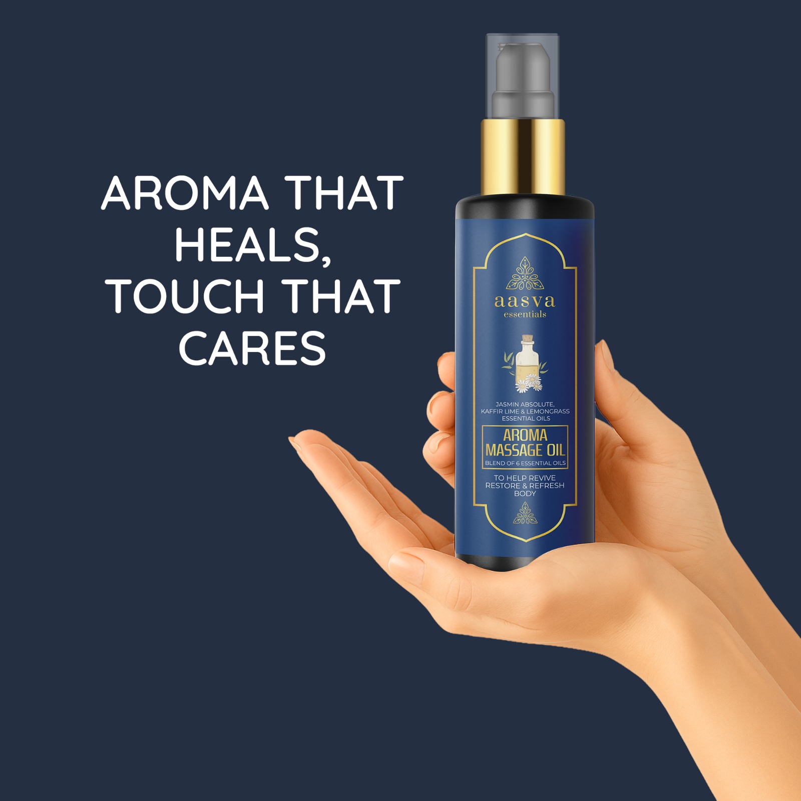 Aroma Massage Oil - Essential Oils