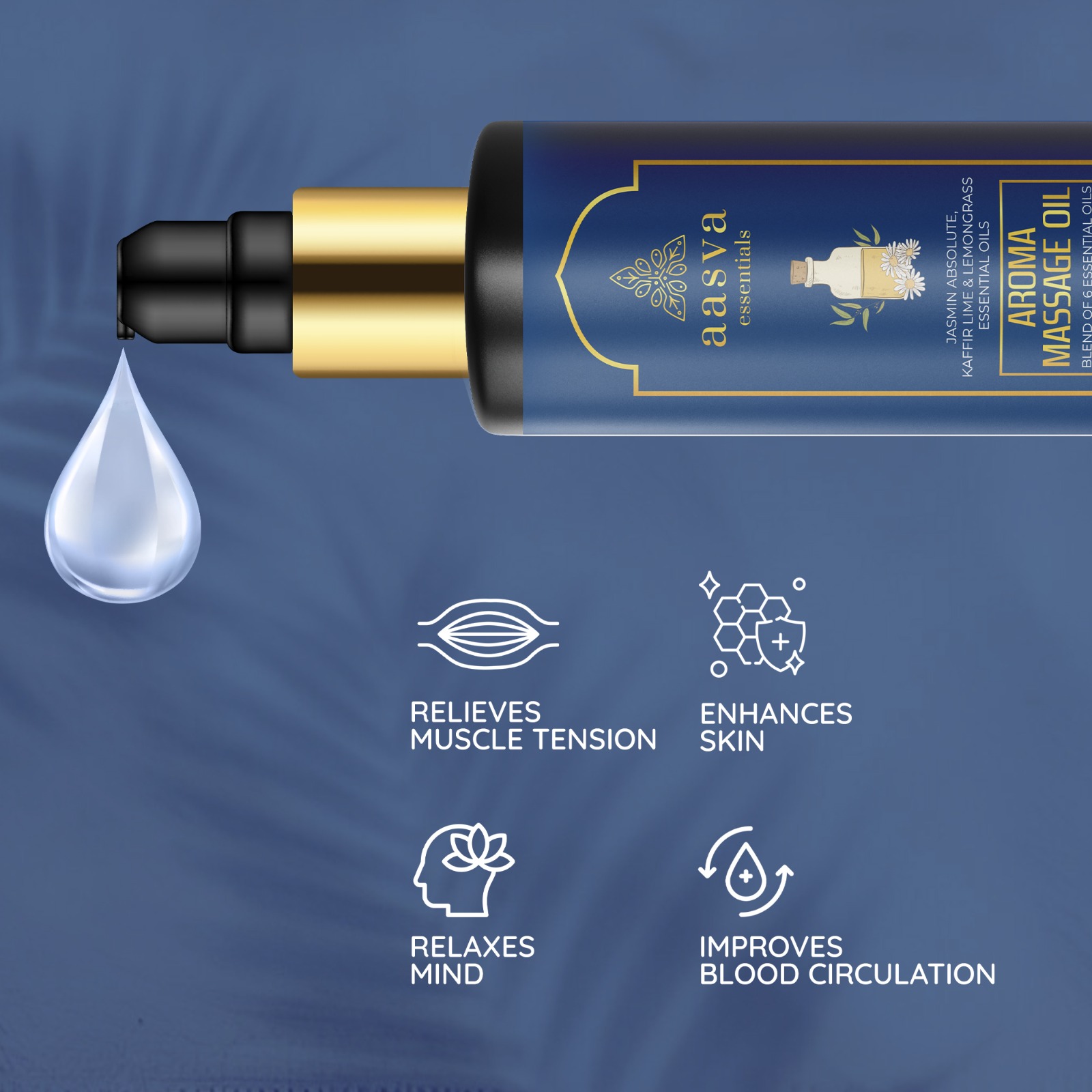 Aroma Massage Oil - Usage