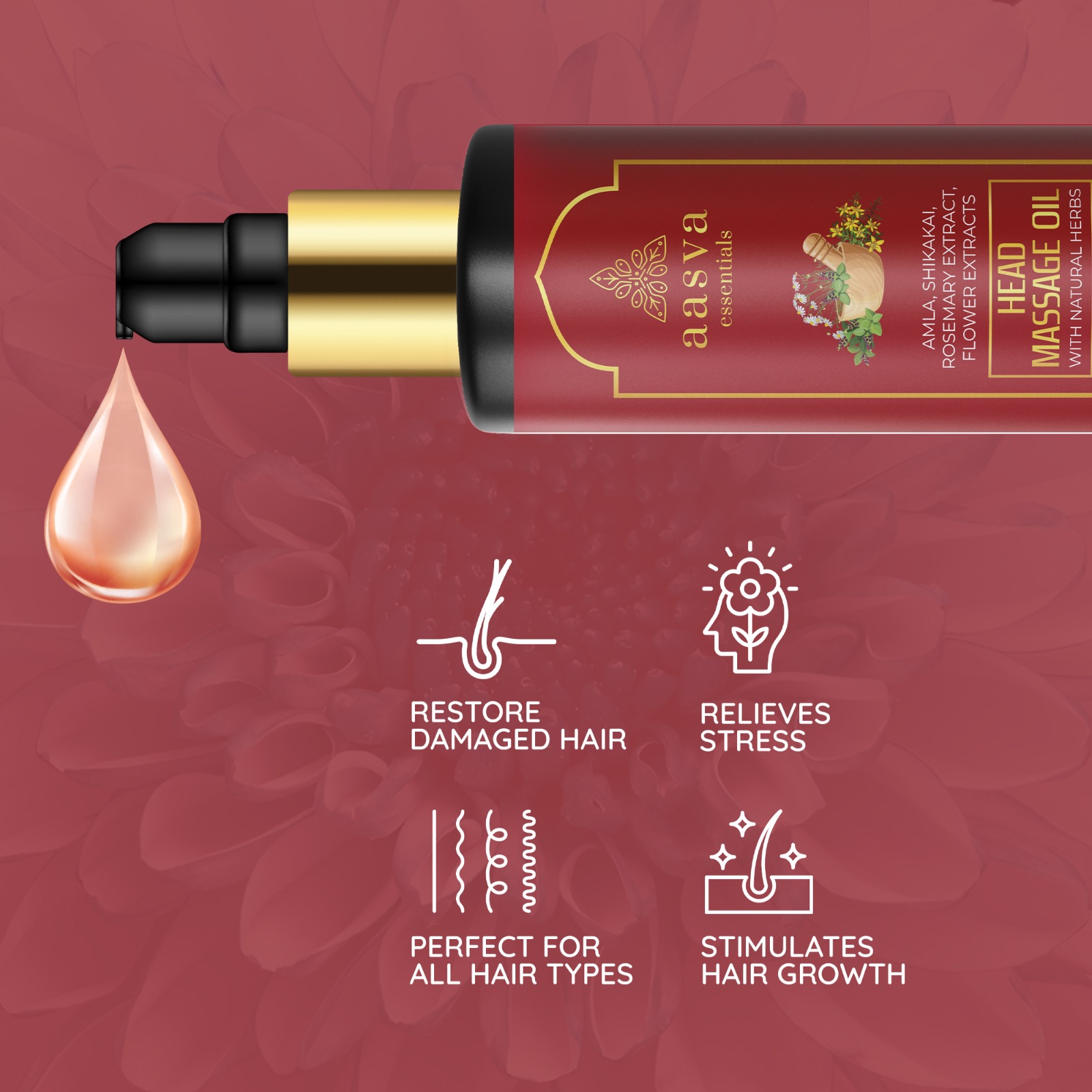Head Massage Oil - Scalp Health